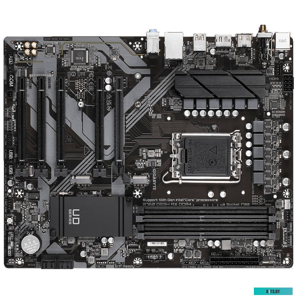 Материнская плата Gigabyte B760 DS3H (rev. 1.0)