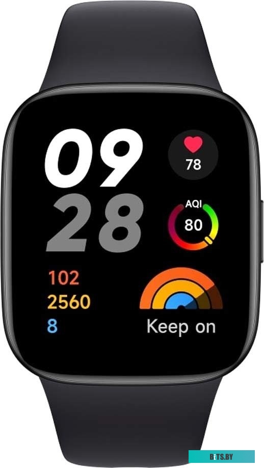 Часы Xiaomi Redmi Watch 3 Active (черный, международная версия)
