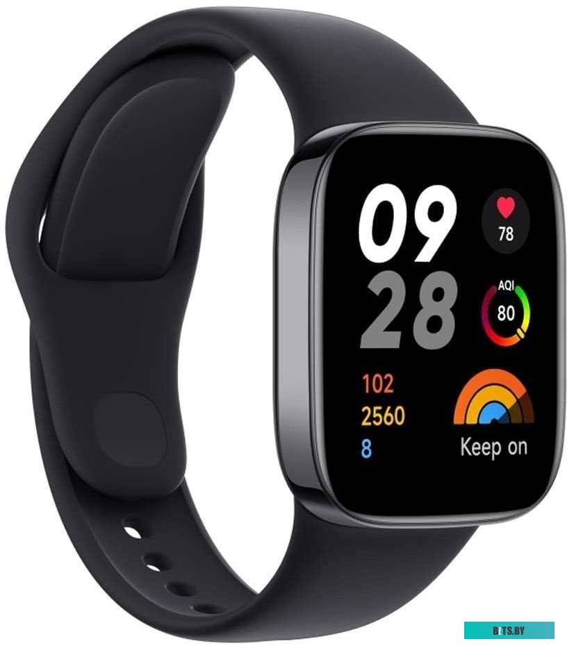Часы Xiaomi Redmi Watch 3 Active (черный, международная версия)