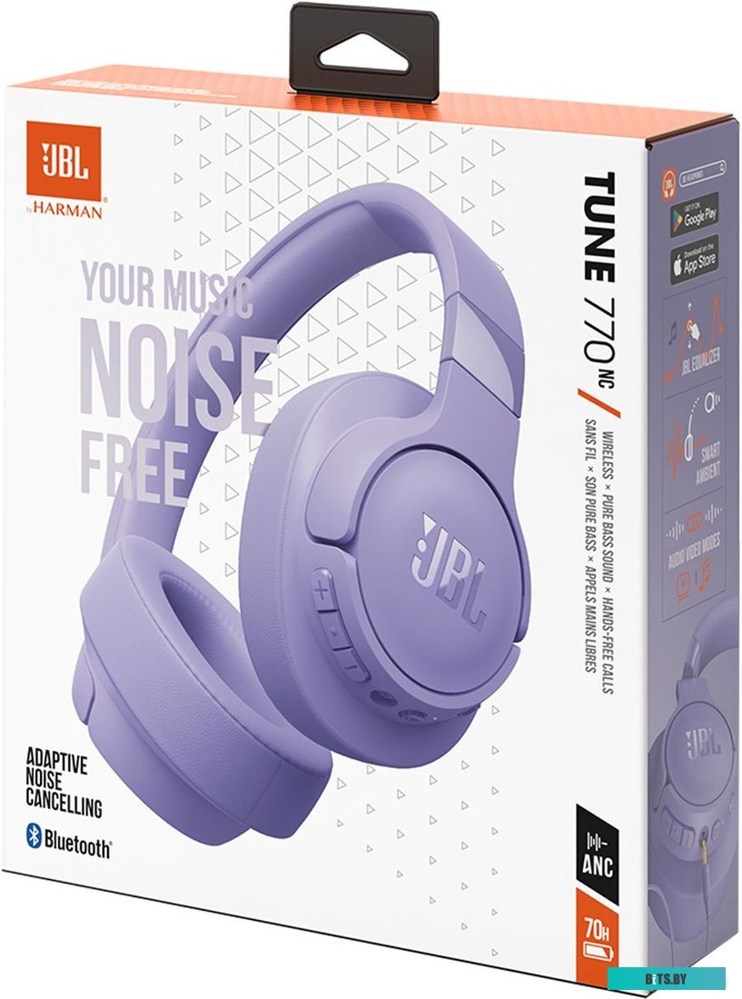 Наушники JBL Tune 770NC (сиреневый)