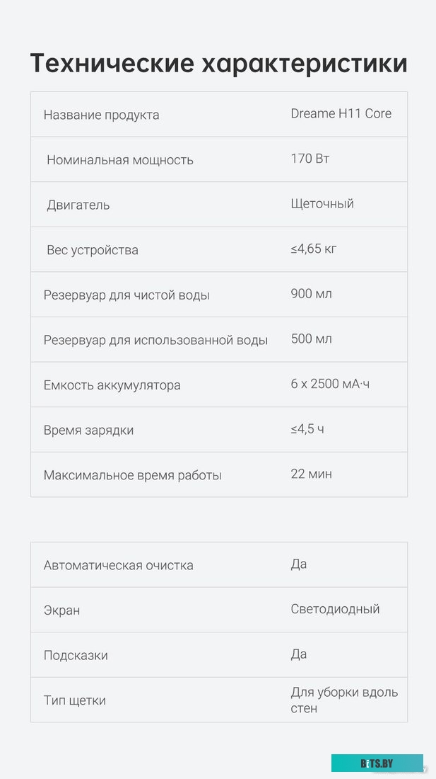 Dreame H11 Core (международная версия)