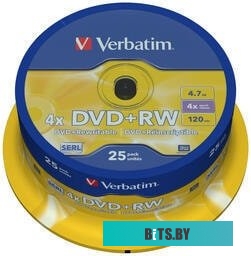 Диск Verbatim 4.7Gb 4x 43285.