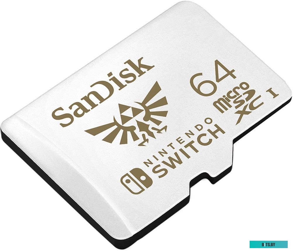 Карта памяти SanDisk для Nintendo Switch, модель SDSQXAT-064G-GN3ZN, 64GB