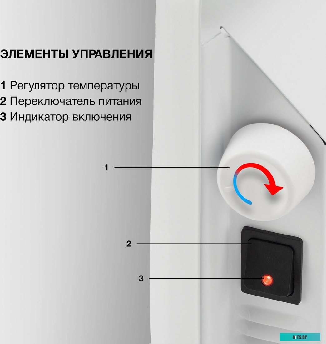 SHV1010 Конвектор Starwind SHV1010 1000Вт белый