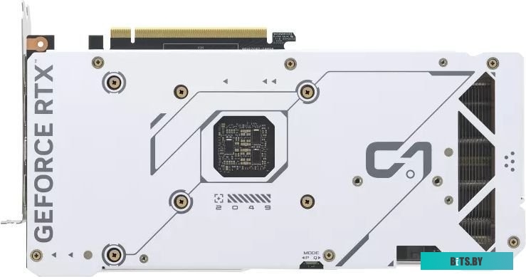 Видеокарта ASUS Dual GeForce RTX 4070 White OC Edition DUAL-RTX4070-O12G-WHITE
