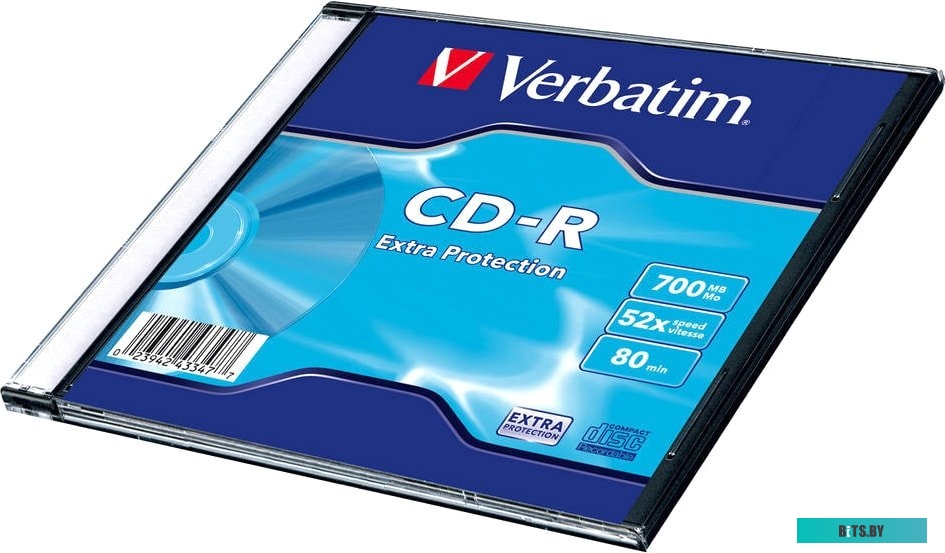 Компакт-диск Verbatim CD-R Extra Protection 43347.