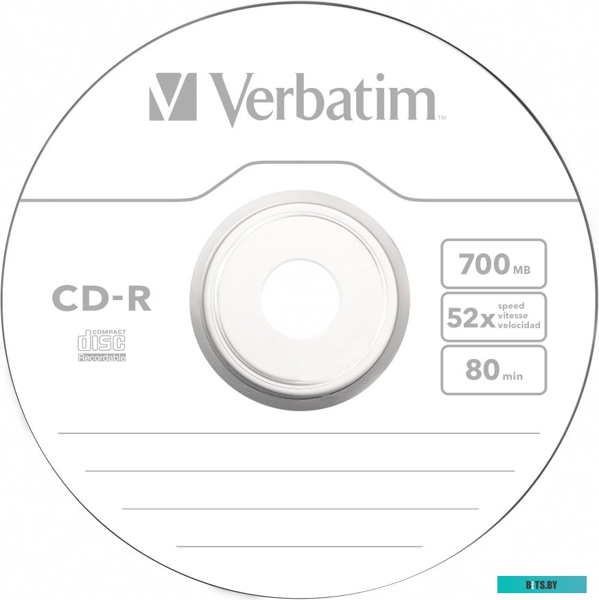 Компакт-диск Verbatim CD-R Extra Protection 43347.