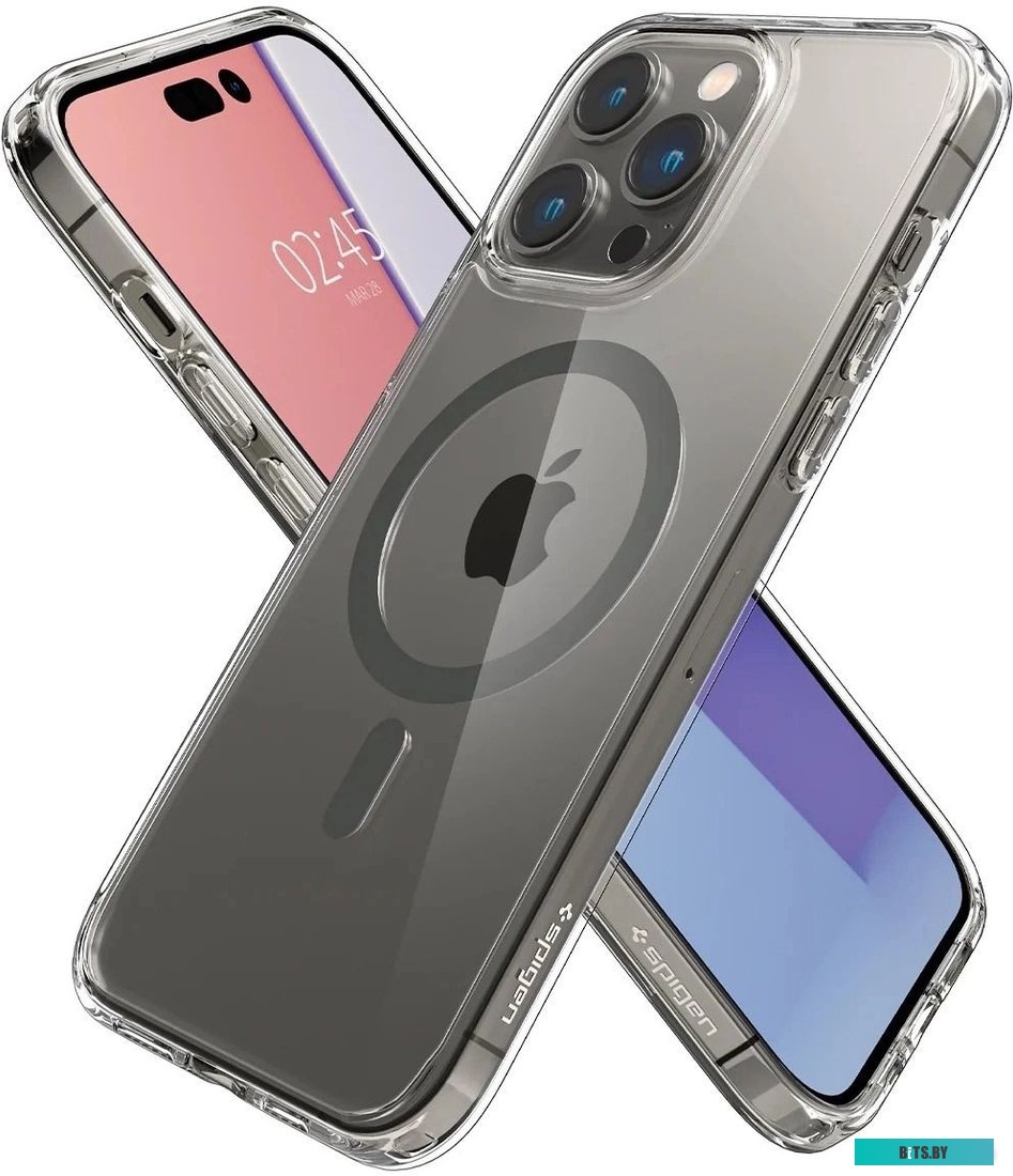 Чехол Spigen Ultra Hybrid (MagFit) для iPhone 14 Pro ACS04970 темно-серый