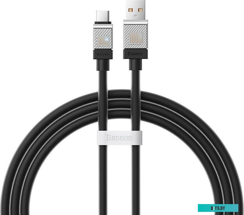 Baseus CoolPlay Series USB Type-A - USB Type-C (1 м, черный)