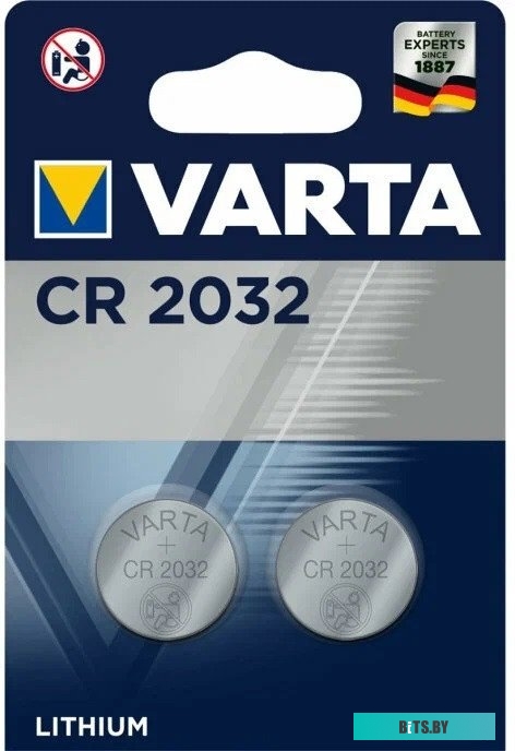 Батарейка Varta 6032 CR 2032 BL2