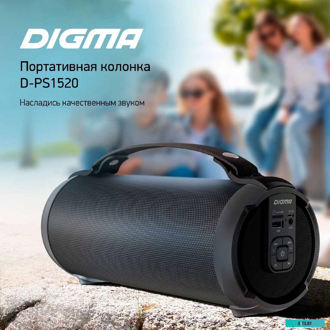 Digma D-PS1520 (черный)