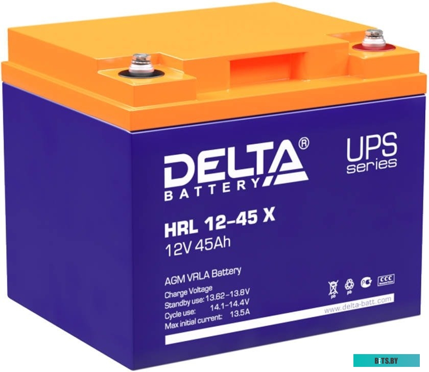 Аккумуляторная батарея Delta HRL 12-45 X