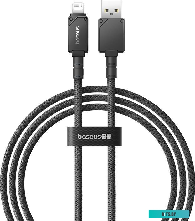 Кабель Baseus Unbreakable Series USB Type-A - Lightning (1 м, черный)