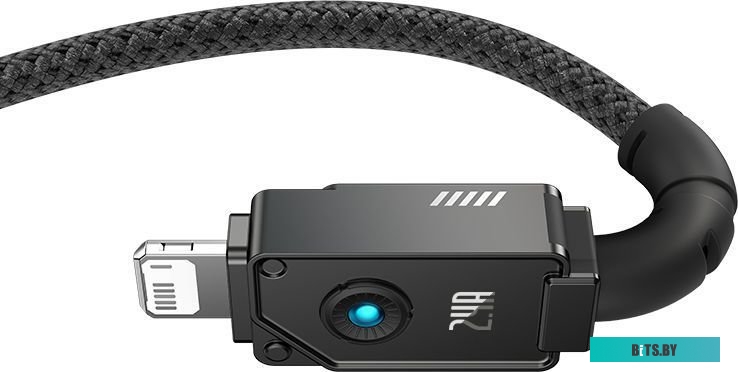 Кабель Baseus Unbreakable Series USB Type-A - Lightning (1 м, черный)