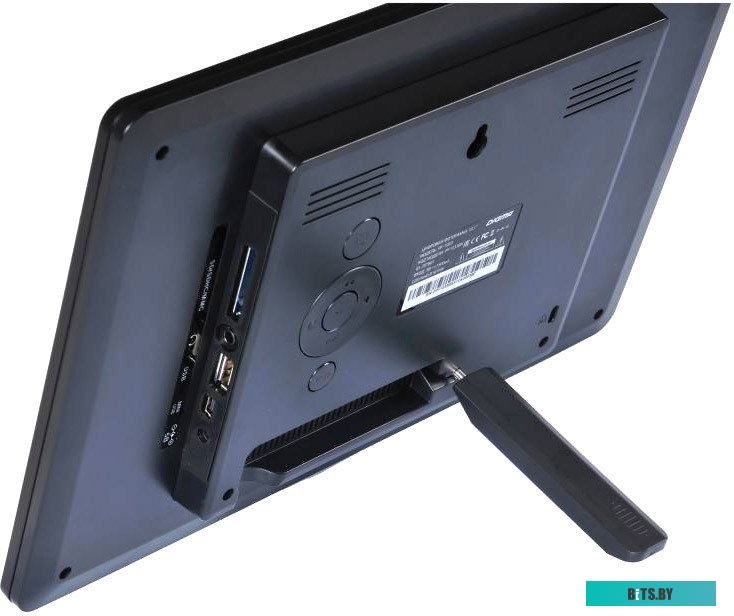 Фоторамка Digma 10.1" PF-1043 IPS 1280x800 черный пластик ПДУ Видео PF1043BK