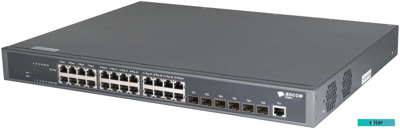 Коммутатор 3-го уровня BDCOM S3900-24T6X