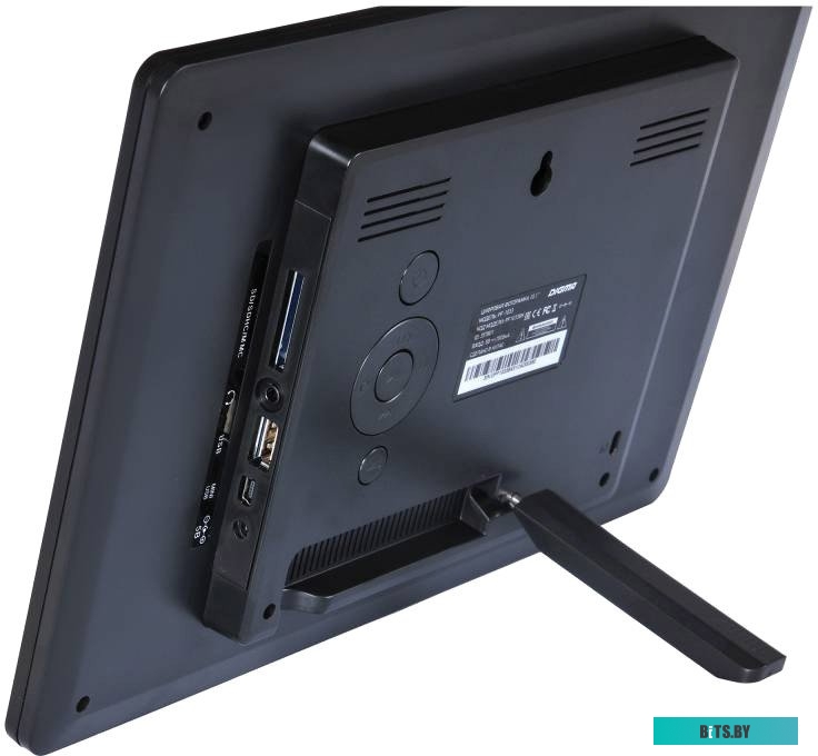 Фоторамка Digma 10.1" PF-1043 IPS 1280x800 черный пластик ПДУ Видео PF1043BK