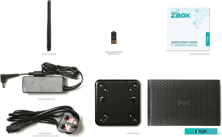 Мини-ПК ZOTAC ZBOX CI665 nano