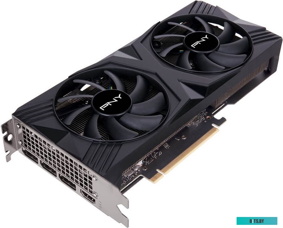 Видеокарта PNY GeForce RTX 4070 12GB Verto Dual Fan VCG407012DFXPB1