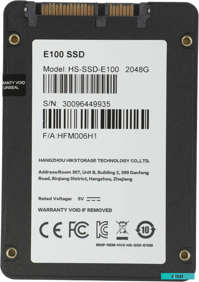 SSD Накопитель Hikvision E100 2048GB HS-SSD-E100/2048G