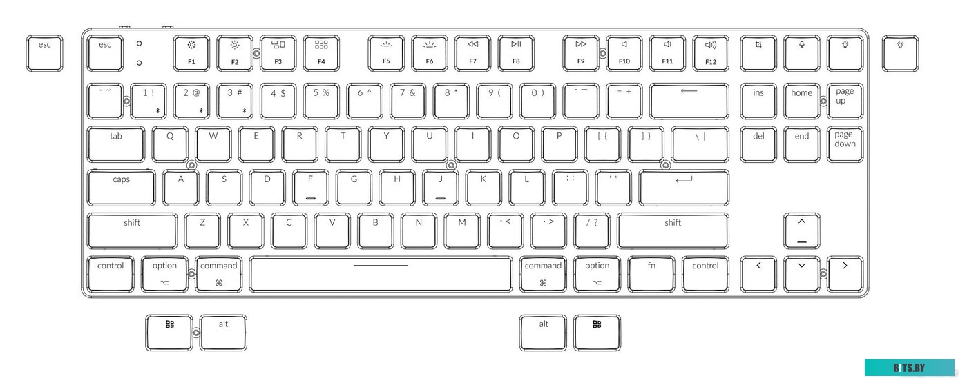 Клавиатура Keychron K1 SE K1SE-E2-RU