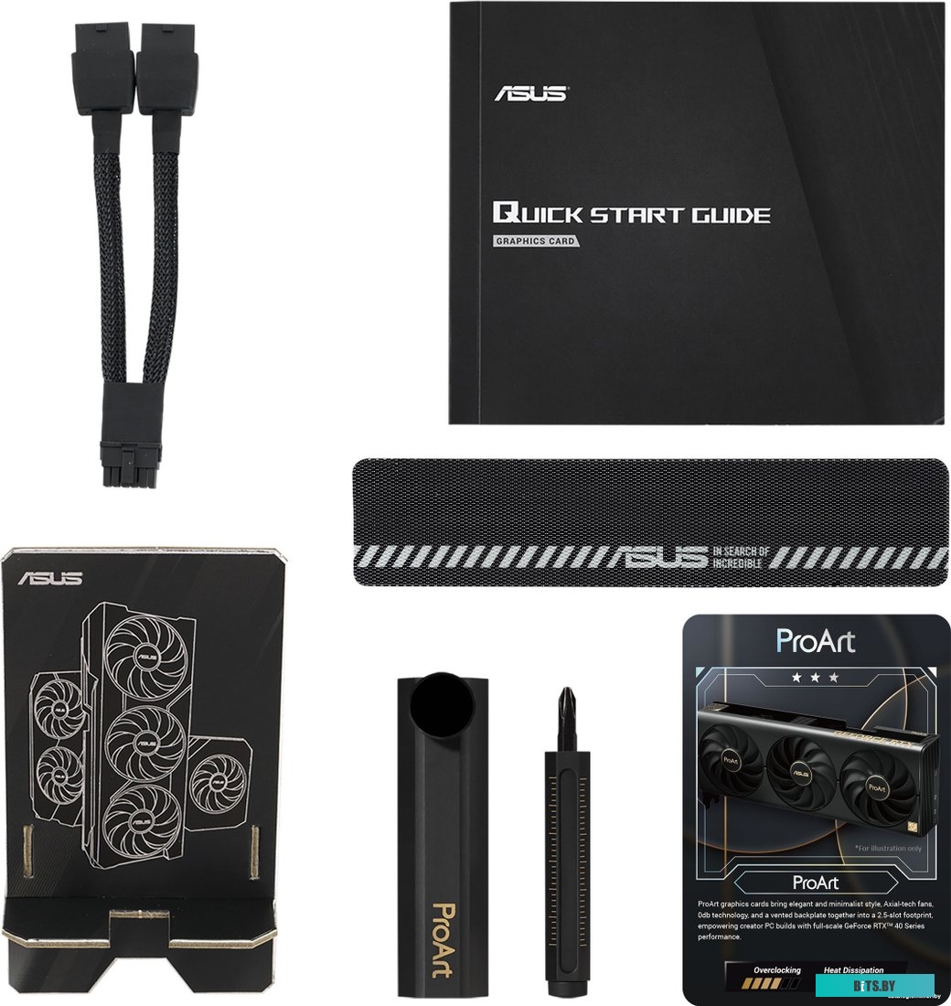 Графическая карта ASUS ProArt GeForce RTX 4070 Ti PROART-RTX4070TI-O12G