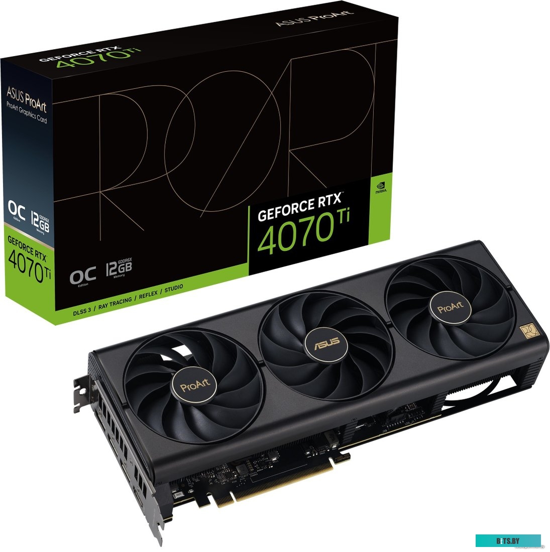Графическая карта ASUS ProArt GeForce RTX 4070 Ti PROART-RTX4070TI-O12G