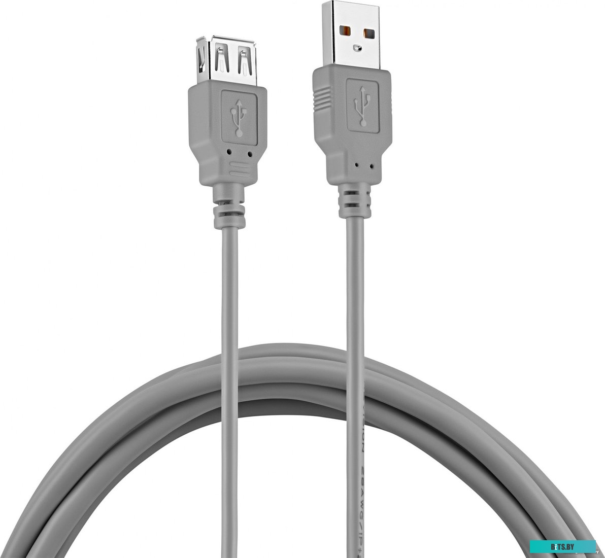 Buro BHP RET USB_AF18 (1.8 м, серый)