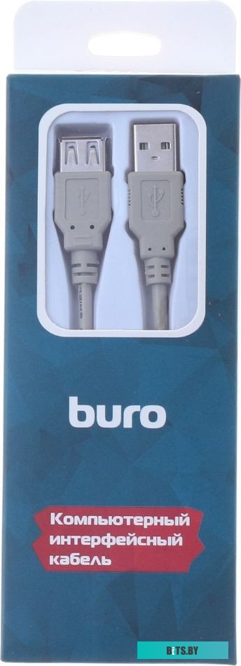 Buro BHP RET USB_AF18 (1.8 м, серый)