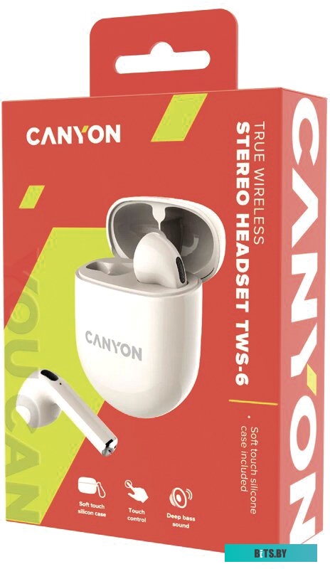 Наушники Canyon TWS-6 CNS-TWS6BE