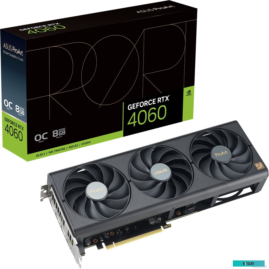 Видеокарта ASUS ProArt GeForce RTX 4060 OC Edition PROART-RTX4060-O8G
