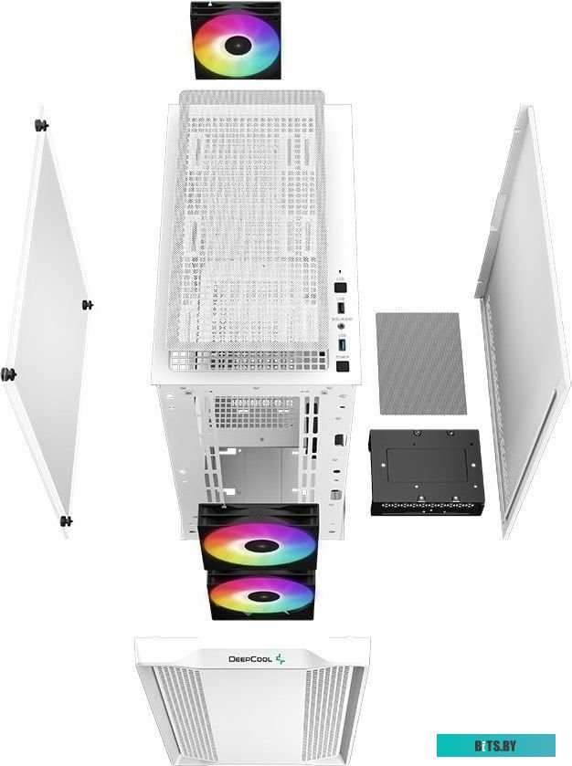 Корпус DeepCool CC360 ARGB R-CC360-WHAPM3-G-1