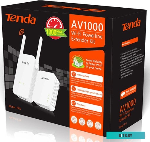Адаптер PowerLine Tenda PH5