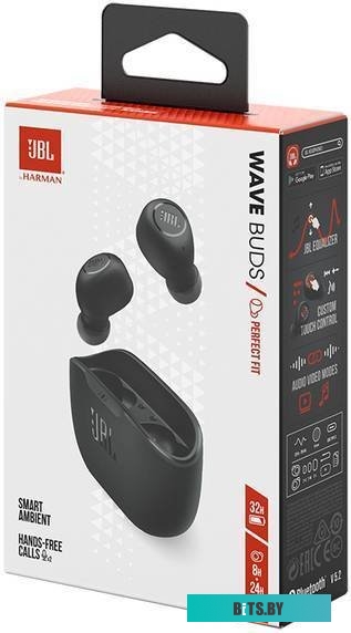 Наушники JBL Wave Buds (черный)