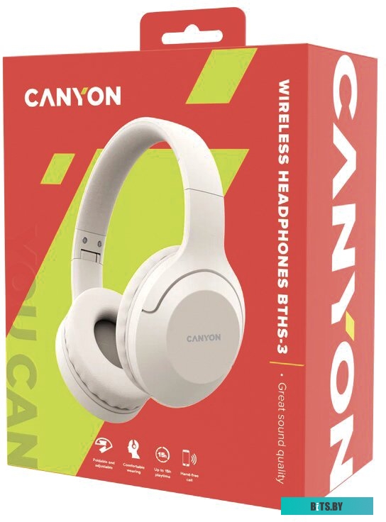 Наушники Canyon BTHS-3 (слоновая кость)