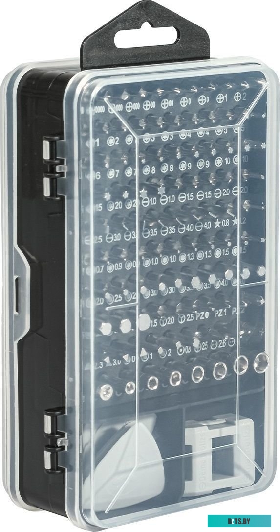 Набор отвертка с битами и головками Bort BTK-117 (117 предметов)