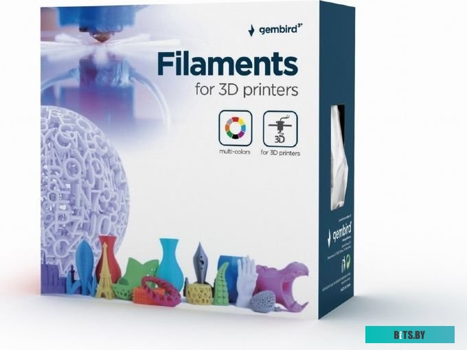 Филамент Gembird 3DP-PLA+1.75-02-G 3DP-PLA+1.75-02-G