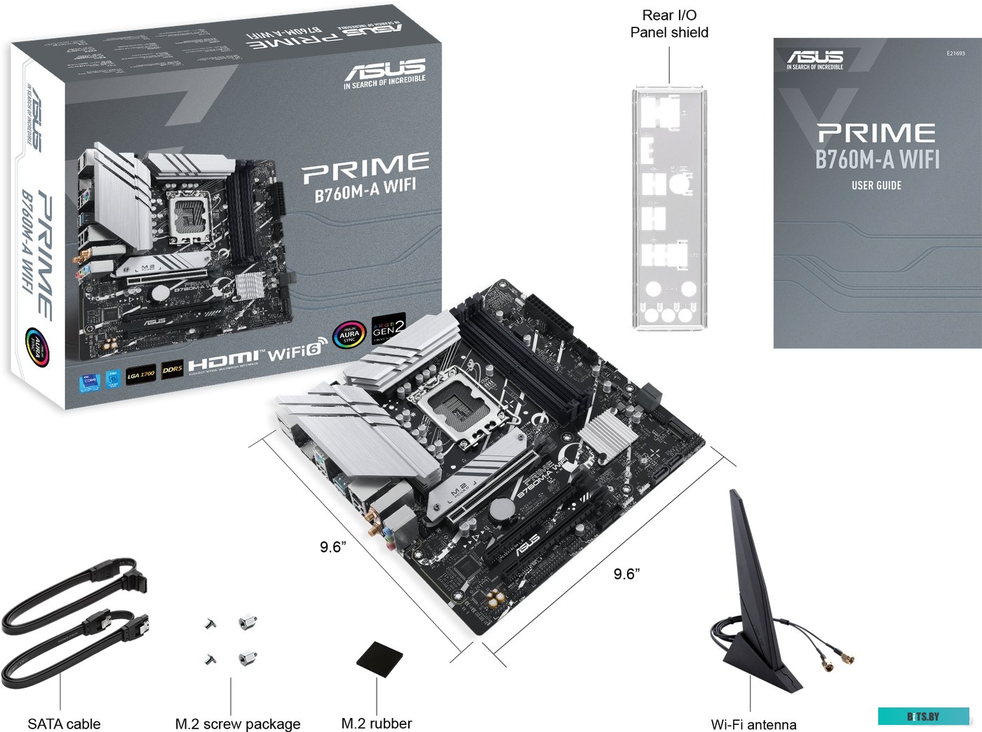 Материнская плата ASUS Prime B760M-A WIFI DDR5