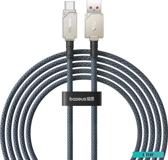 Кабель Baseus Unbreakable Series USB Type-A - USB Type-C (2 м, белый) 