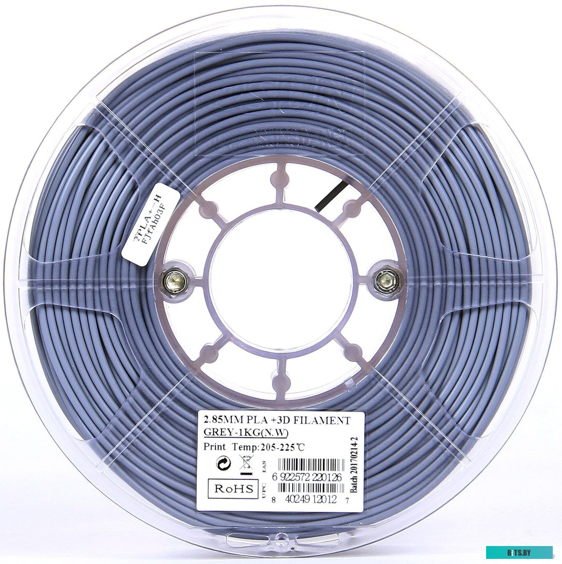 Т0031395 eSUN PLA+ 2.85 мм 3000 г (серый)