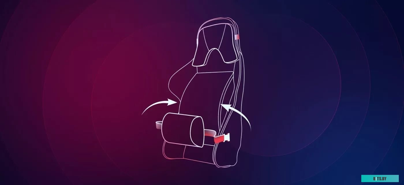 Lorgar Base 311 (черный/красный)