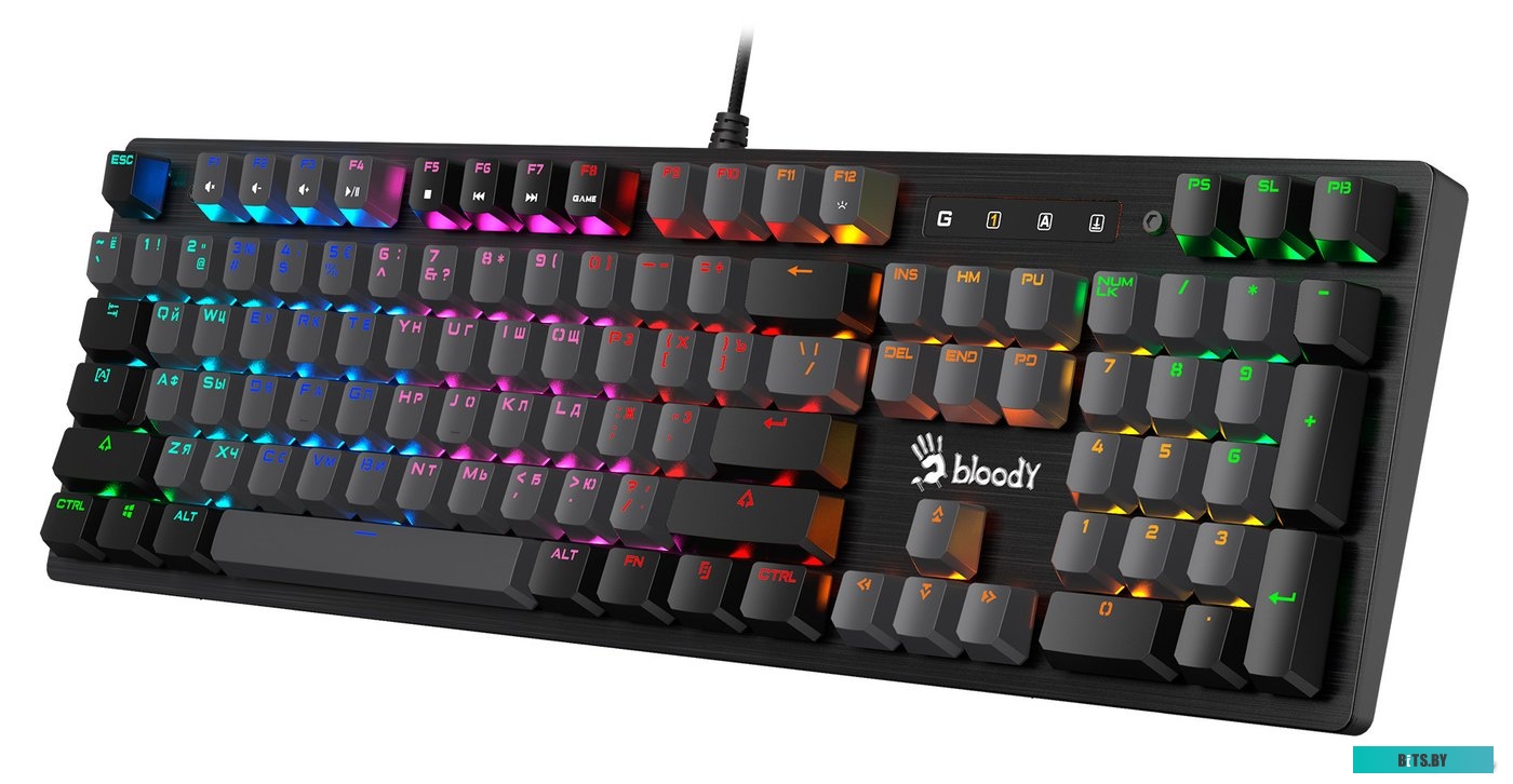 Клавиатура A4Tech Bloody B820R Dual Color