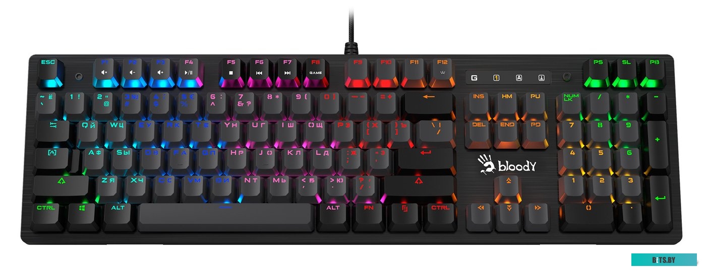 Клавиатура A4Tech Bloody B820R Dual Color
