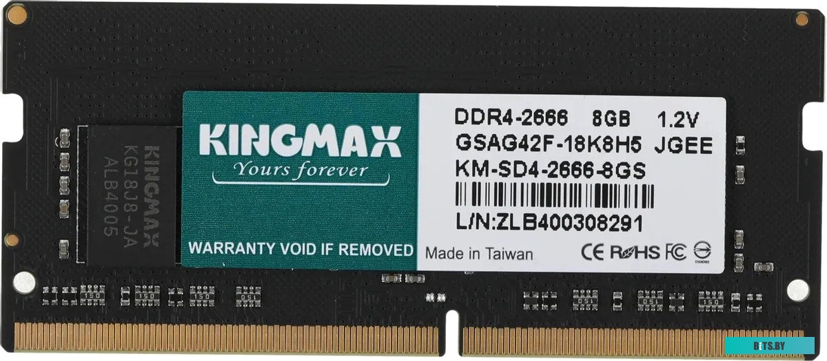 Оперативная память Kingmax KM-SD4-2666-8GS KM-SD4-2666-8GS.