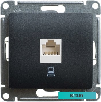 Розетка Schneider Electric Glossa GSL000781K (антрацит)