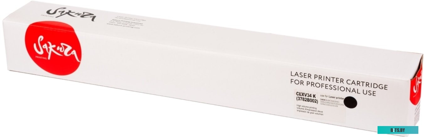 Картридж Sakura Printing SACEXV34BK (аналог Canon C-EXV34)