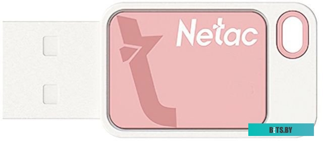 Флешка Netac UA31 64GB розовый (NT03UA31N-064G-20PK)