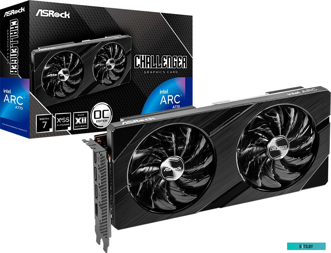 Видеокарта ASRock Intel Arc A770 Challenger 16GB OC A770 CL 16GO.
