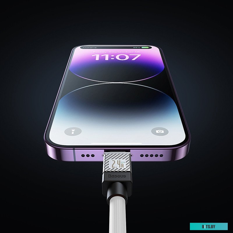 Кабель Baseus CoolPlay Series Fast Charging Cable 2.4A USB Type-A - Lightning CAKW000502
