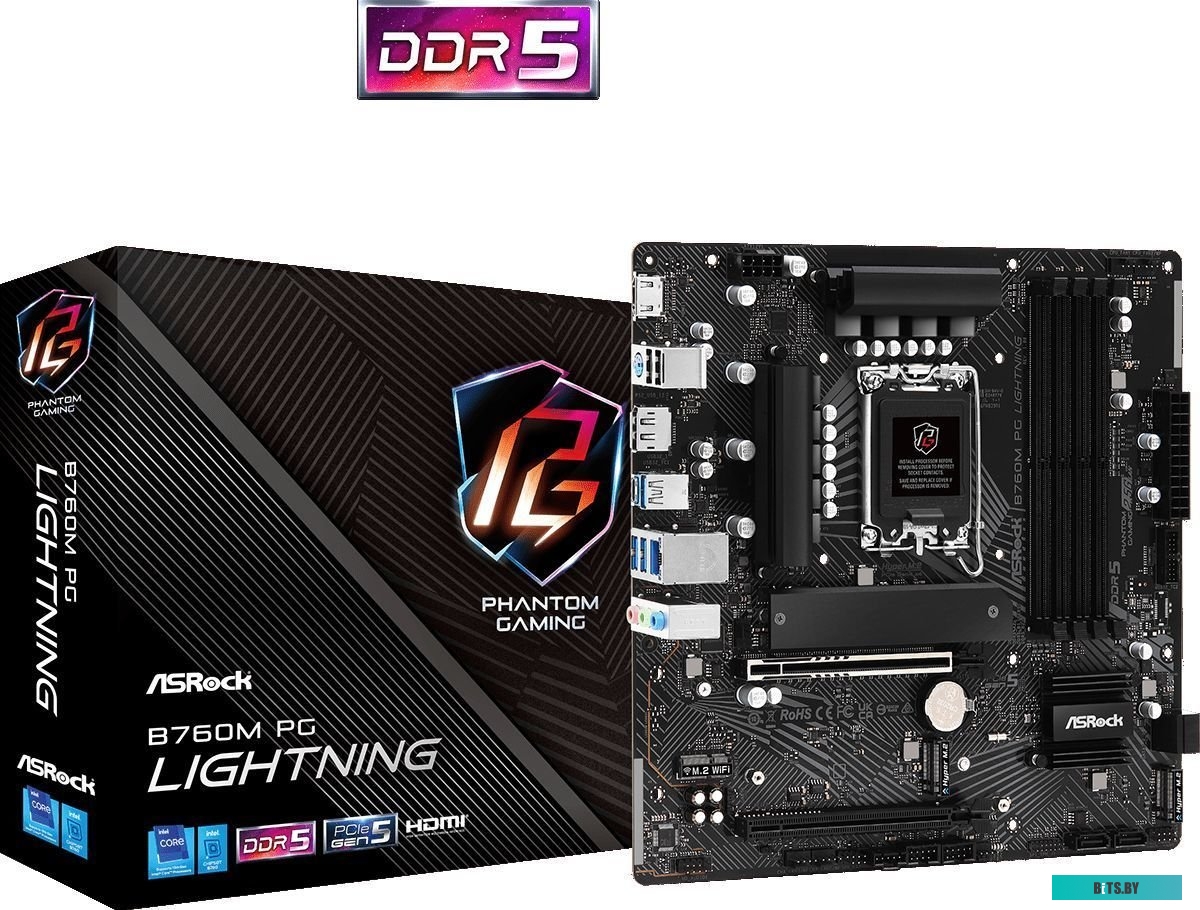 Материнская плата ASRock B760M PG Lightning